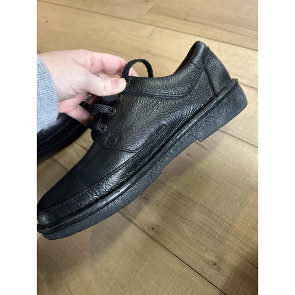 Clarks Nature Men's Leather Sneakers US 9.5M  36281 Excellent Condition - Picture 10 of 12